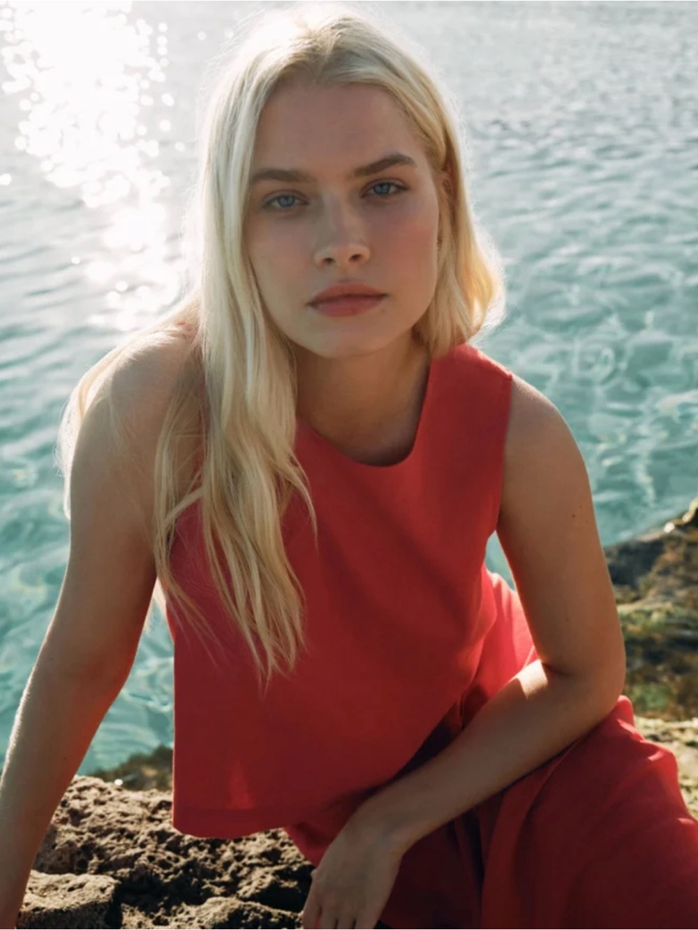 Chaser Viscose Linen Riley Tank